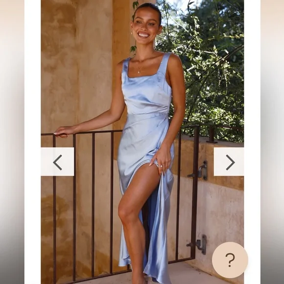 Billy J | Dresses | Alaria Maxi Dress Blue | Poshmark